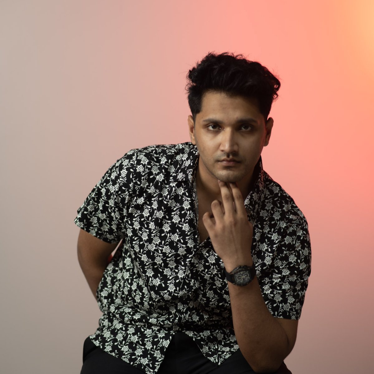 Midnight Floral Print