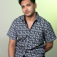 Dark Ivy Floral Print