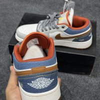 JORDAN 1 LOW SE DENIM PATCH BROWN (1:1 GRADE)