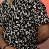 Midnight Floral Print